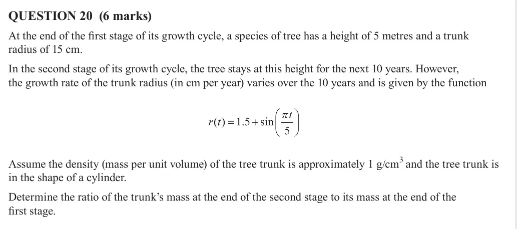 Mathematical Methods 2020 Prova 1, questão 20