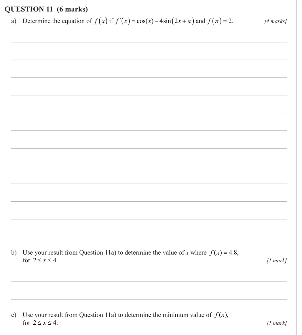 Mathematical Methods 2025 Paper 2, question 11