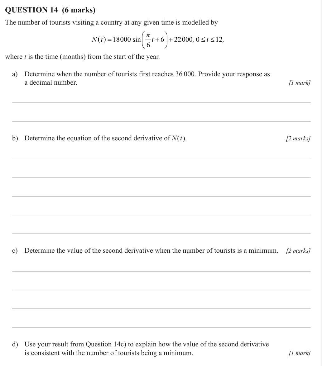 Mathematical Methods 2025 Paper 2, question 14