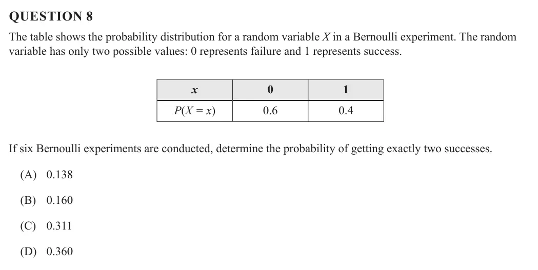 Mathematical Methods 2025 Paper 2, question 8
