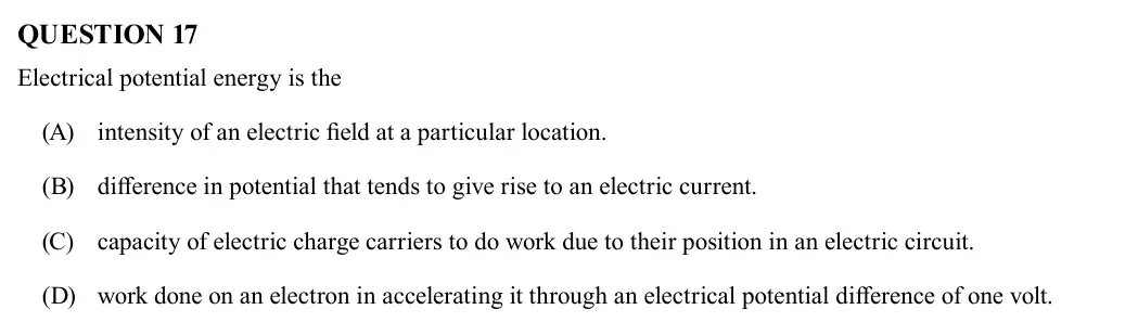 Physics 2021 Paper 1, question 17