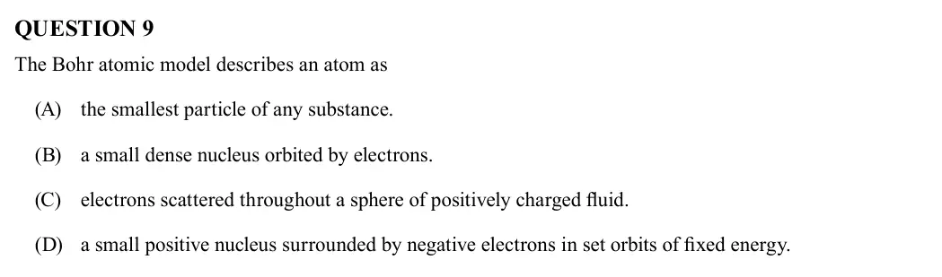 Physics 2021 Paper 1, question 9