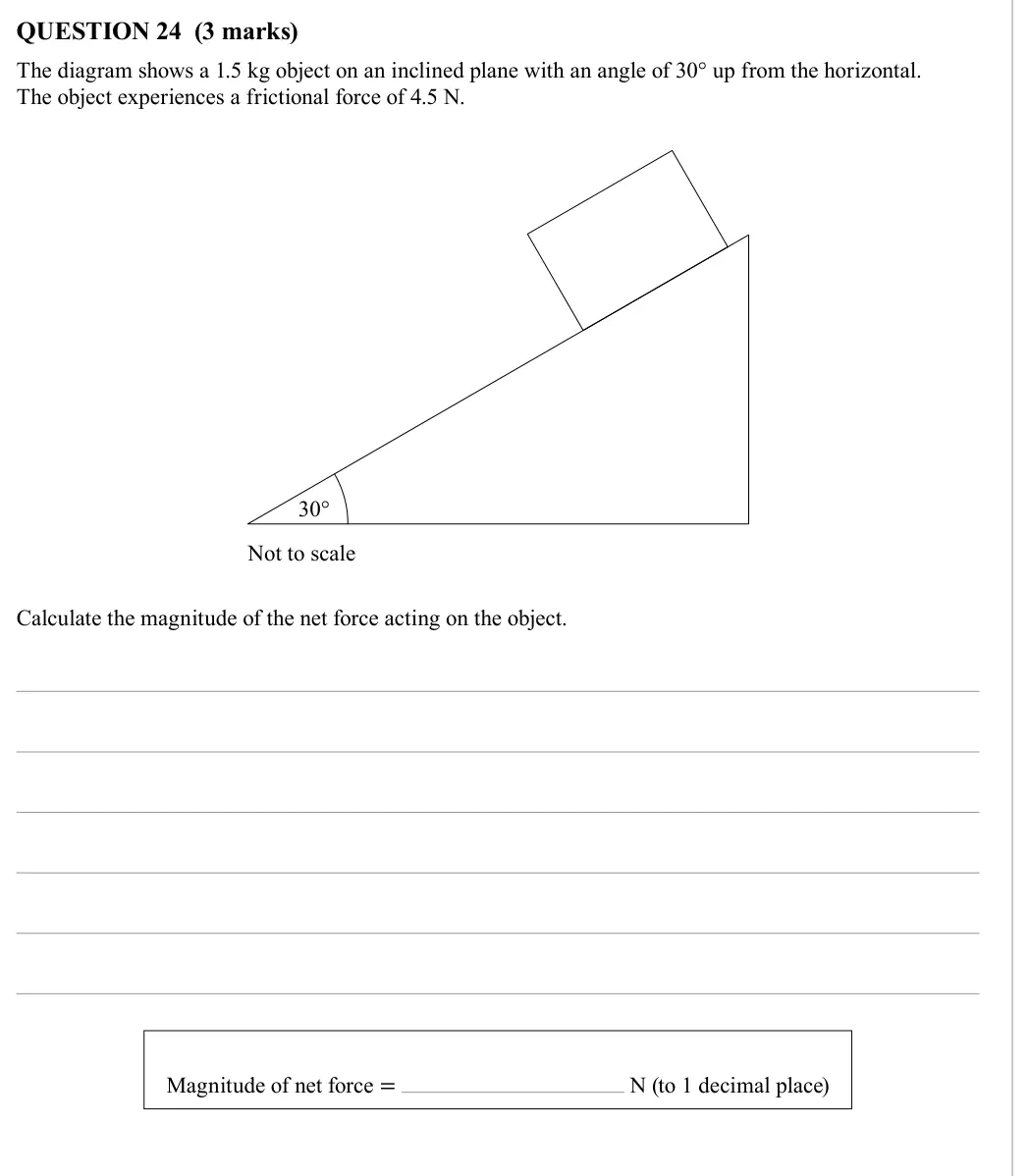 Physics 2021 Paper 1, question 24