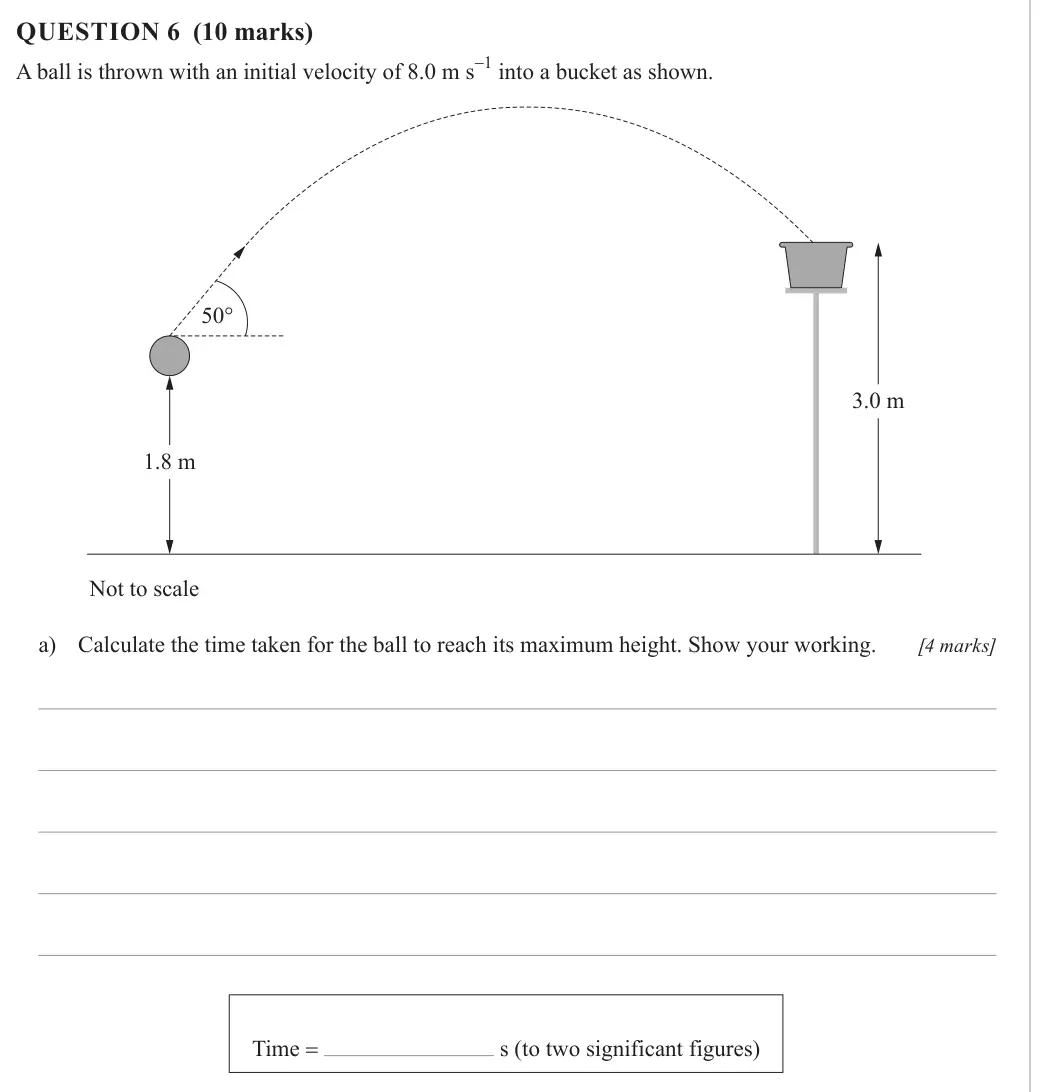 Physics 2023 Paper 2, question 6