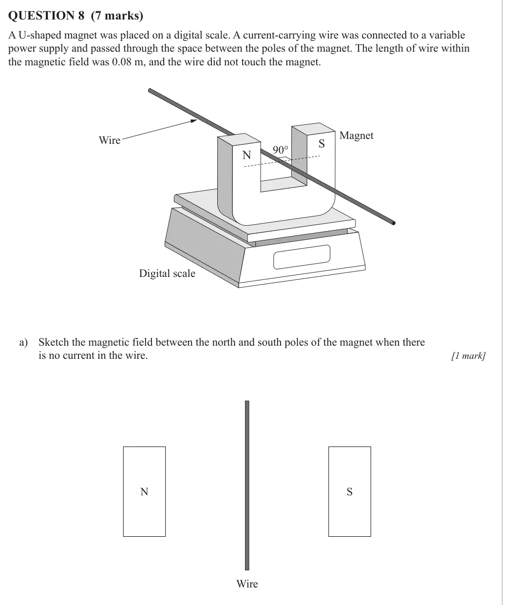 Physics 2024 Paper 2, question 8