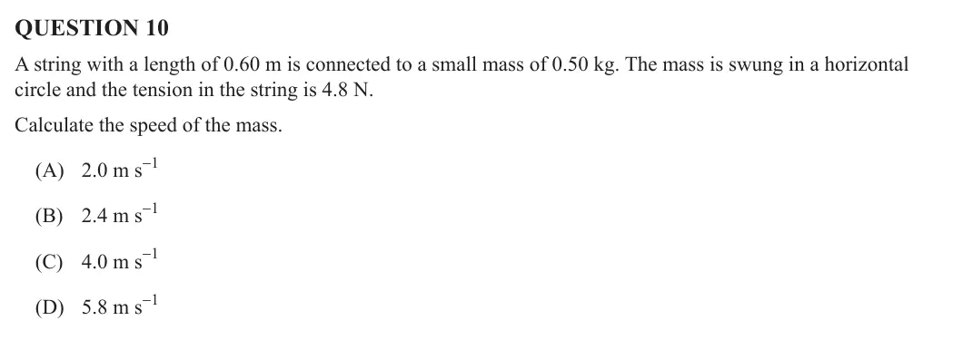 2025 Paper 1, question 10