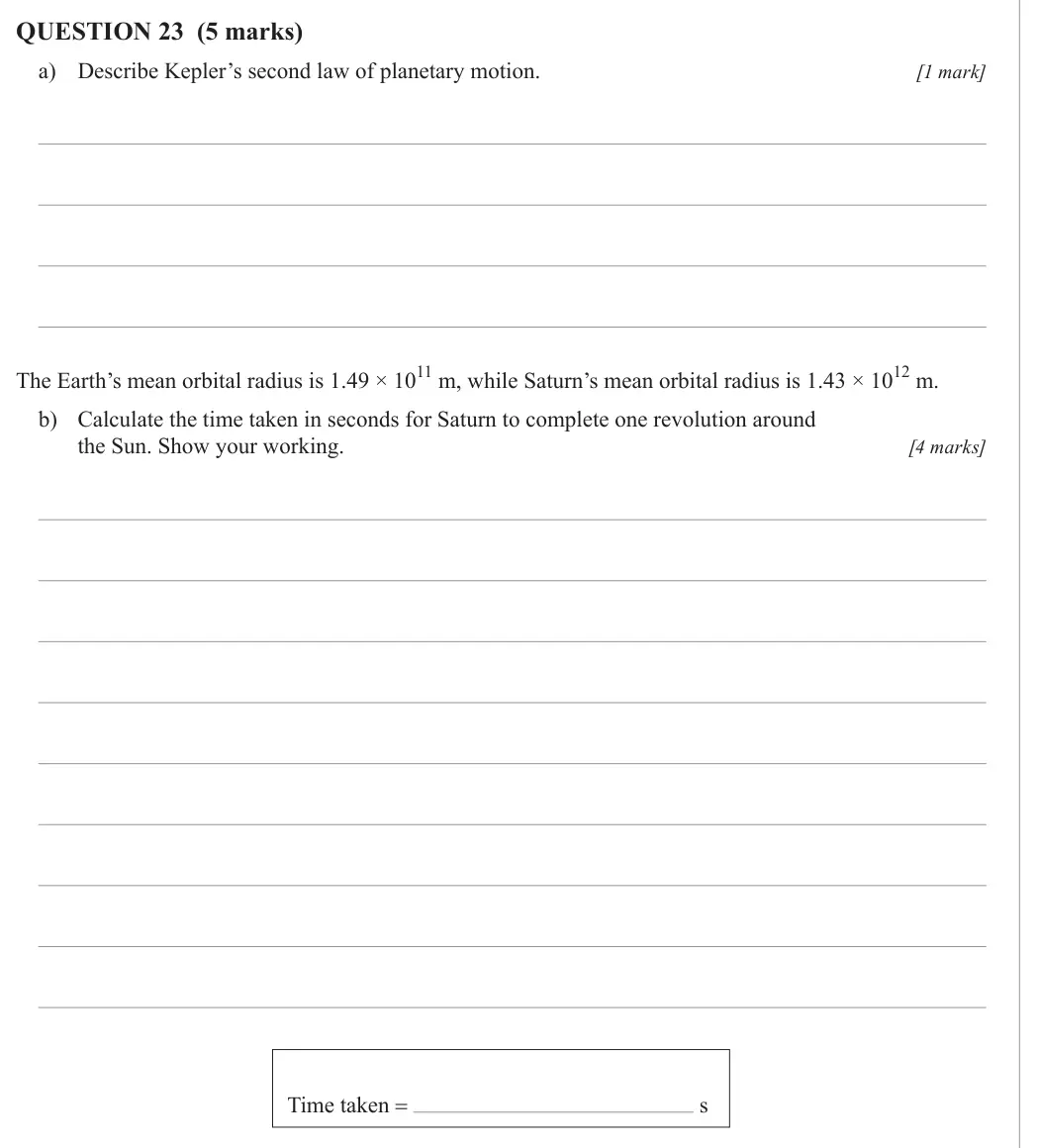 2025 Paper 1, question 23
