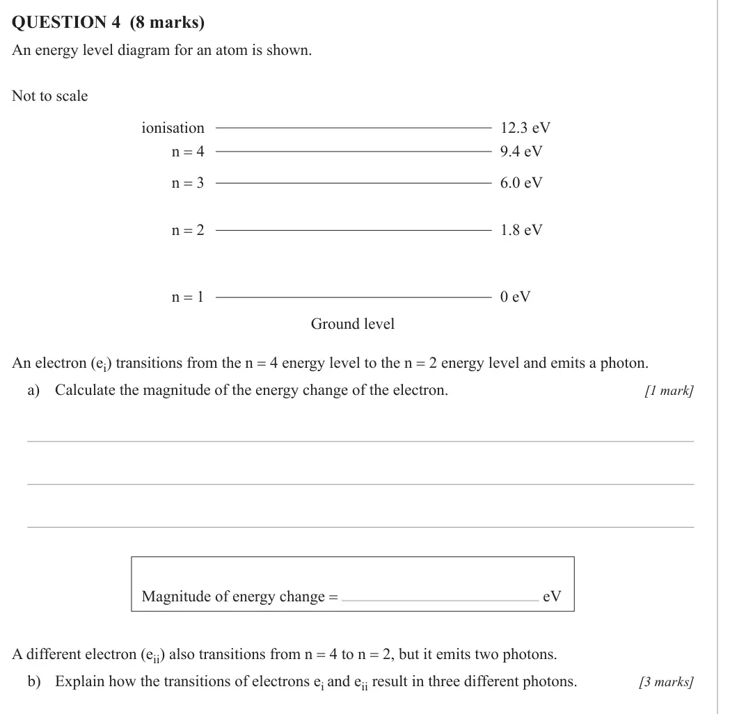 Physics 2025 Paper 2, question 4