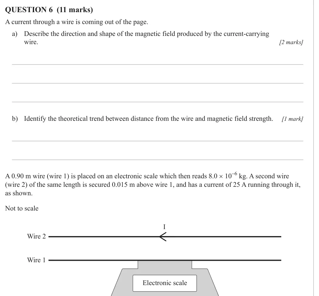 Physics 2025 Paper 2, question 6