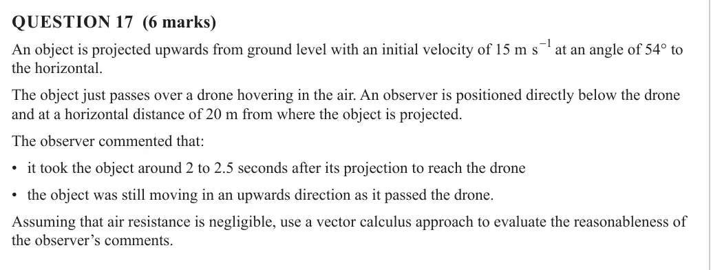 Specialist Mathematics 2023 Paper 2, question 17