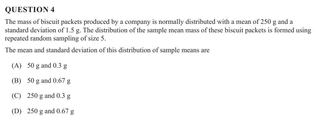 Specialist Mathematics 2024 Paper 2, question 4