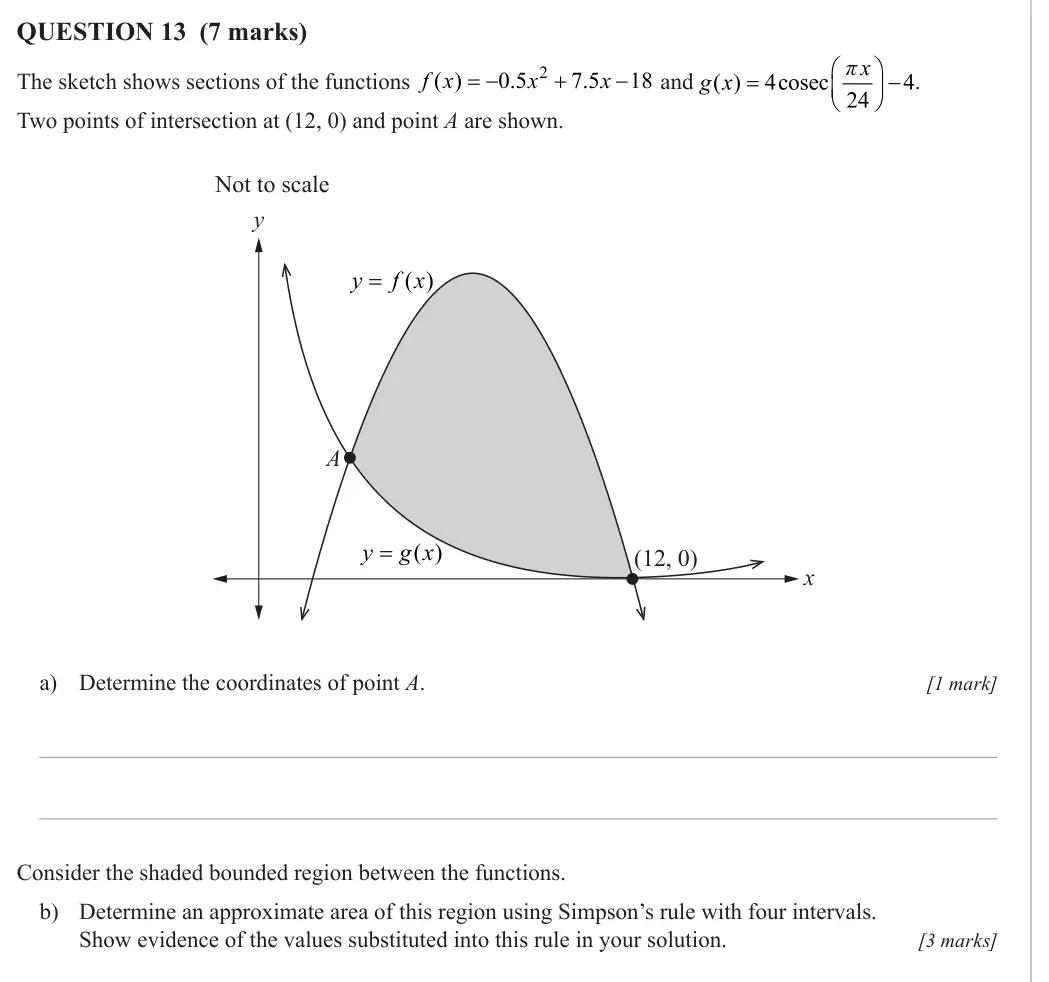 Specialist Mathematics 2025 Paper 2, question 13